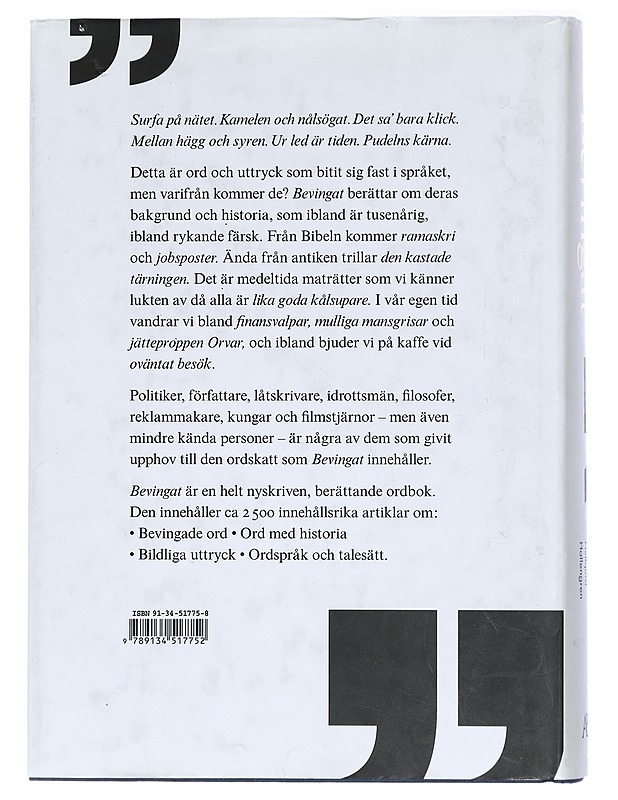 Bevingat : från Adam & Eva till Oväntat besök - Tietokirjat ja oppaat - 10105423830 - 1