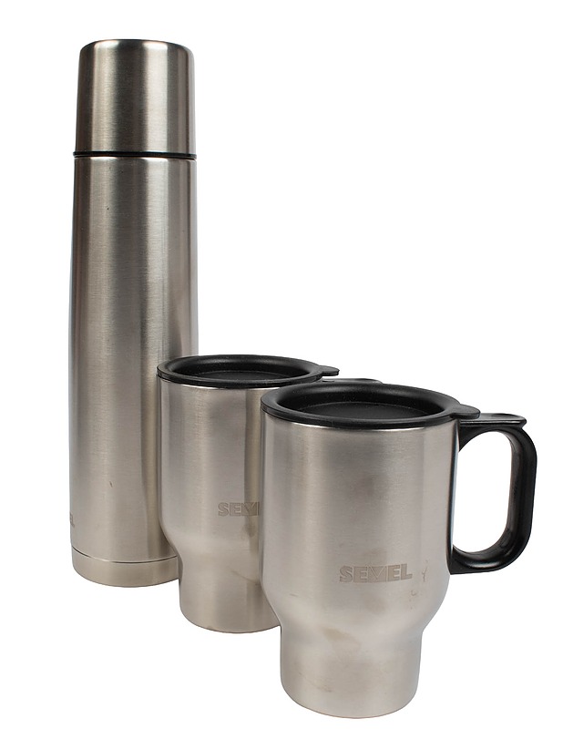 ISOSTEEL Touring Set termossetti, 3 osaa - Mukit ja kahvikupit - 10105423835 - 1