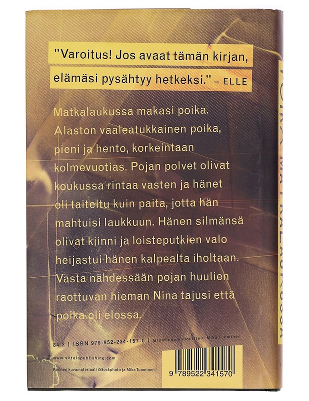 Poika matkalaukussa - Kaaberbøl, Lene - Jännitys ja dekkarit - 10105423849 - 1