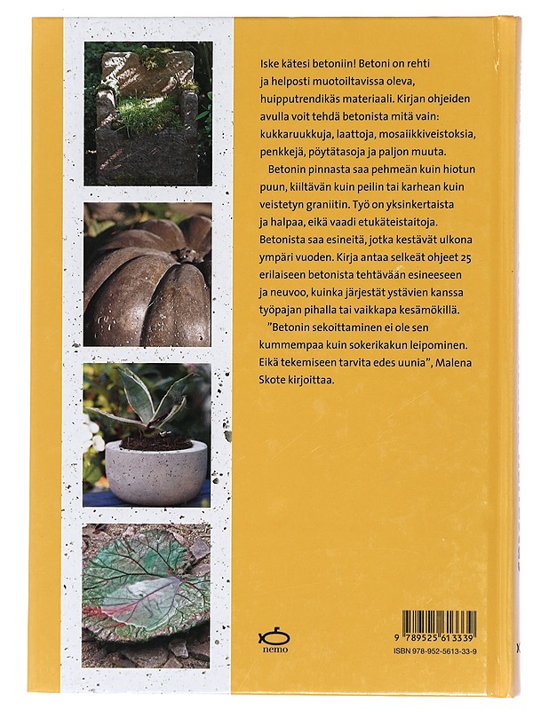 Betoni : hauska harrastus - Skote, Malena - Tietokirjat ja oppaat - 10105423857 - 1