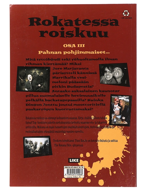 Rokatessa roiskuu. Osa III - Rautio, Timo - Elämäkerrat ja muistelmat - 10105423882 - 1