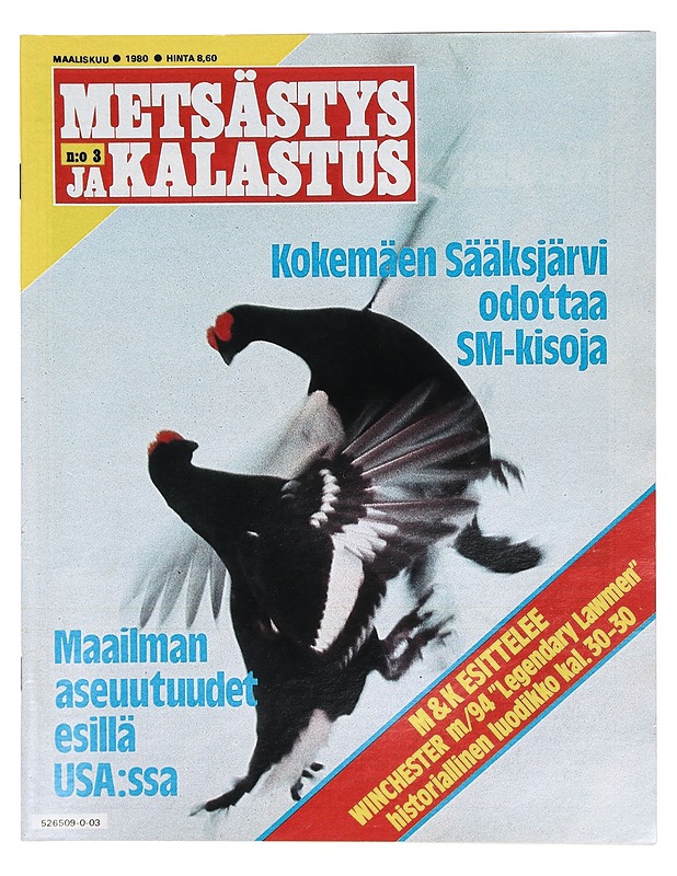 Metsästys ja Kalastus: No 8 Elokuu 1983 - Lehdet - 10105423887 - 0