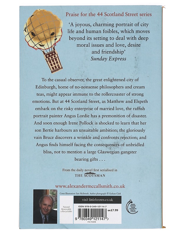 The unbearable lightness of scones : A 44 Scotland Street novel - McCall Smith, Alexander - Kaunokirjallisuus - 10105423894 - 1