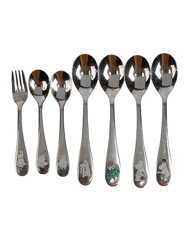 HACKMAN Muumi aterimet, 7 osaa, II laatu - Designsuosikit - 10105423888 - 0