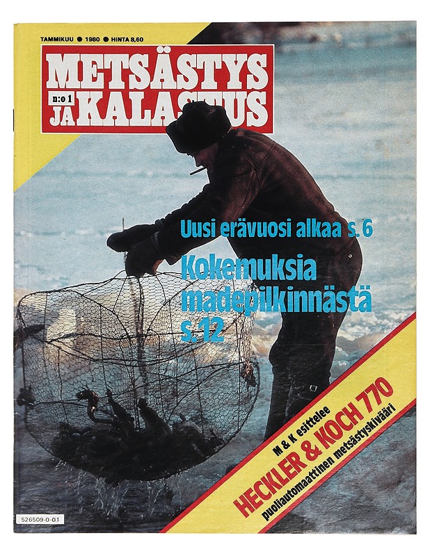 Metsästys ja Kalastus: No 1 Tammikuu 1980 - Lehdet - 10105423895 - 0