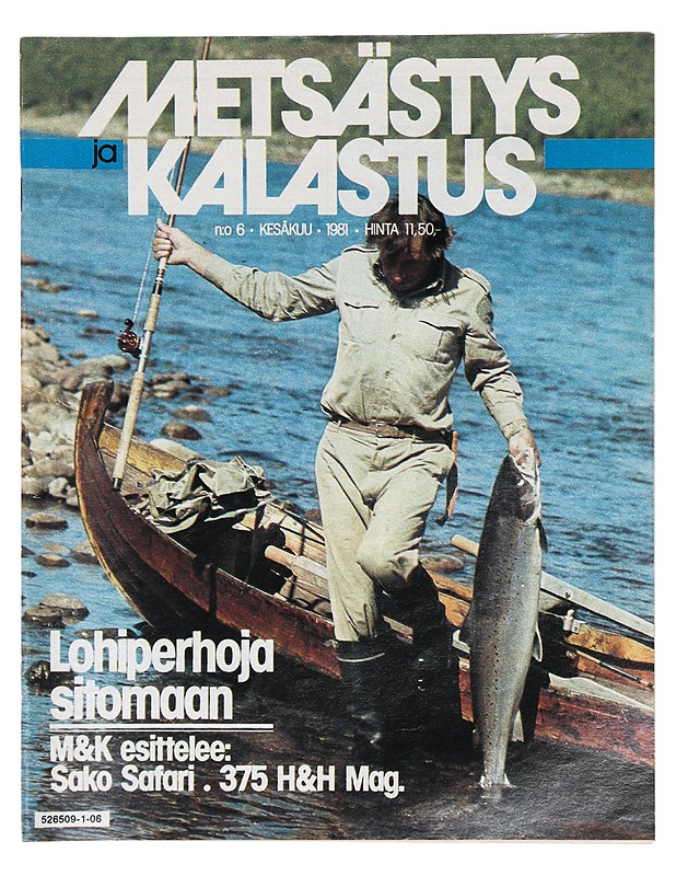 Metsästys ja Kalastus: No 6 Kesäkuu 1981 - Lehdet - 10105423904 - 0