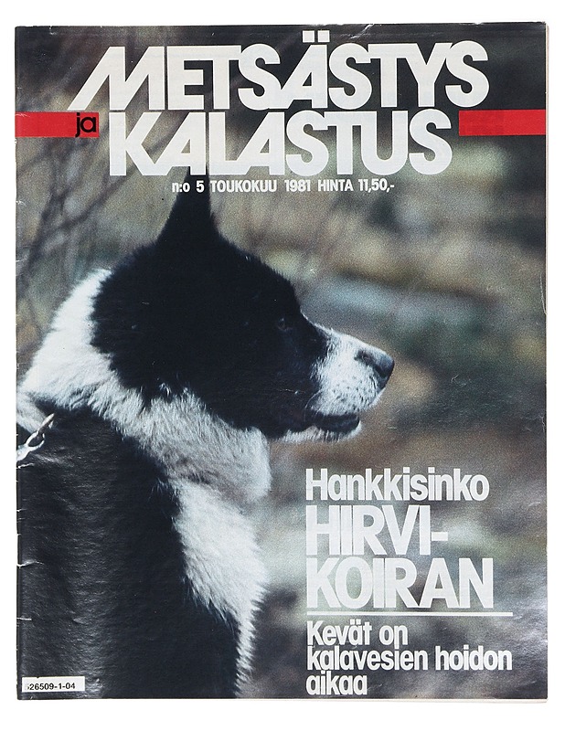 Metsästys ja Kalastus: No 5 Toukokuu 1981 - Lehdet - 10105423922 - 0