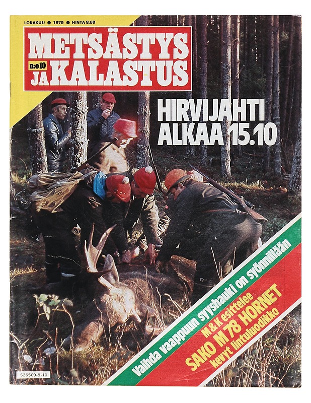 Metsästys ja Kalastus: No 10  Lokakuu 1979 - Lehdet - 10105423931 - 0