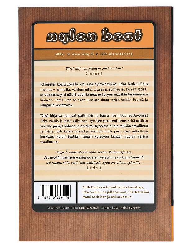 Nylon Beat - Eerola, Antti - Elämäkerrat ja muistelmat - 10105423960 - 1
