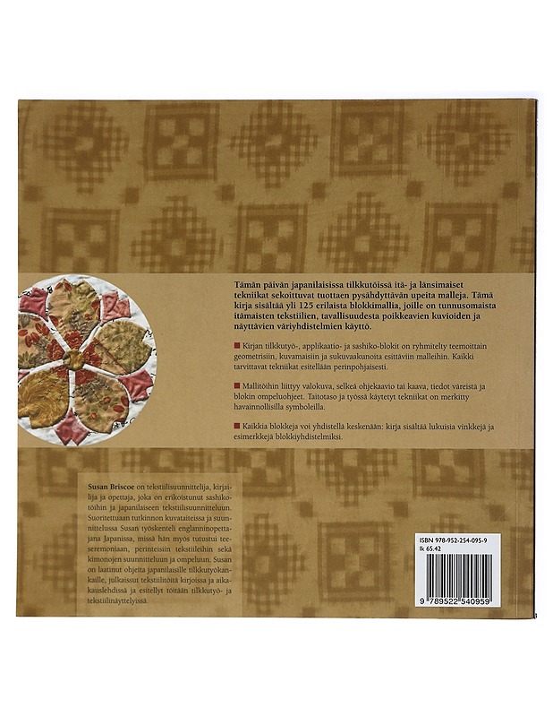 Japanilaiset tilkkutyöt. 1, Mallit ja tekniikat - Briscoe, Susan - Tietokirjat ja oppaat - 10105423959 - 1