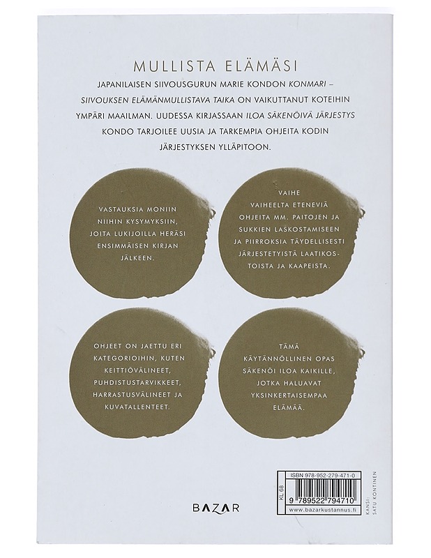 KonMari : iloa säkenöivä järjestys - Kondo, Marie - Tietokirjat ja oppaat - 10105423966 - 1