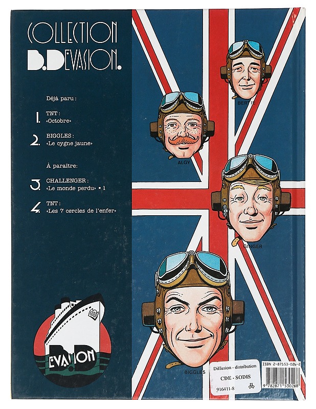 BIGGLES LE CYGNE JAUNE - Sarjakuvat - 10105423977 - 1