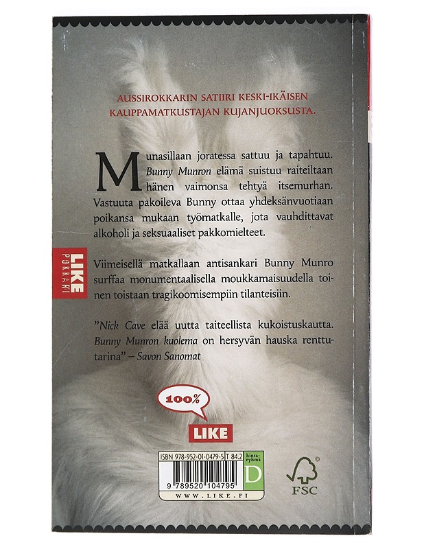 Bunny Munron kuolema - Cave, Nick - Kaunokirjallisuus - 10105423992 - 1