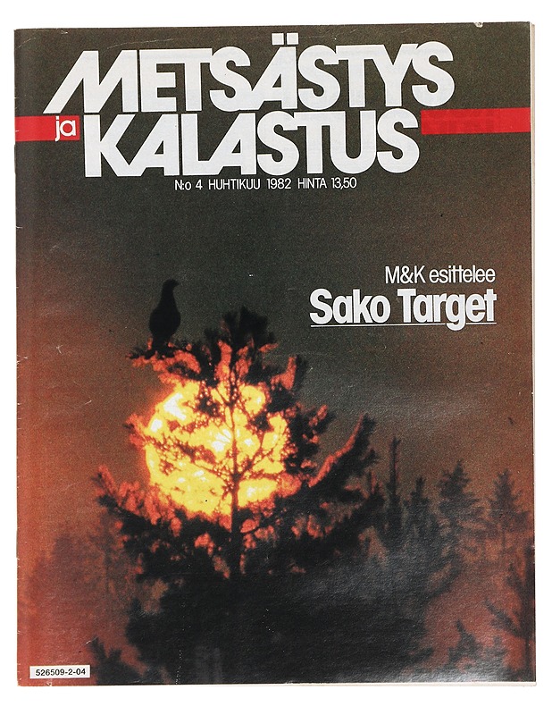 Metsästys ja Kalastus: No 4 Huhtikuu 1982 - Lehdet - 10105423987 - 0