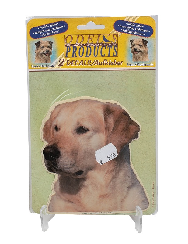 ODEL'S PRODUCTS kaksipuolinen koiratarra, 2 kpl - Askartelu - 10105424074 - 0