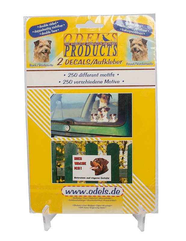 ODEL'S PRODUCTS kaksipuolinen koiratarra, 2 kpl - Askartelu - 10105424074 - 1