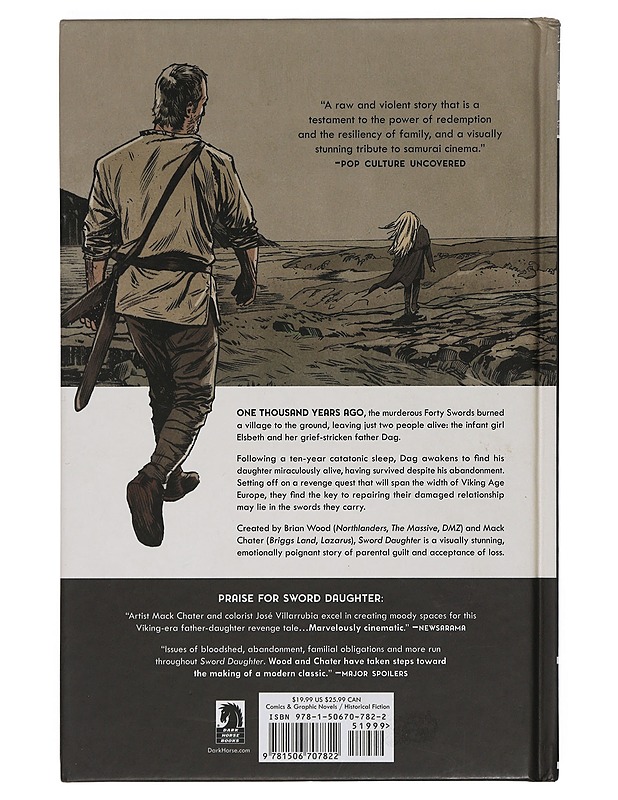 Sword Daughter, 1: She Brightly Burns - Brian Wood, Mack Chater - Sarjakuvat - 10105424080 - 1