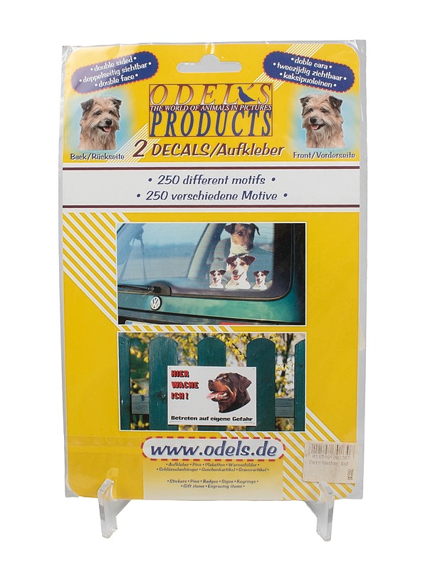 ODEL'S PRODUCTS kaksipuoleinen koiratarra, 2 kpl - Askartelu - 10105424078 - 1