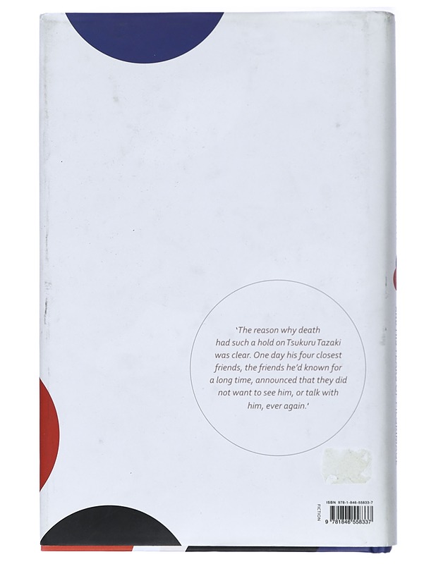 Colorless Tsukuru Tazaki and his years of pilgrimage - Murakami, Haruki - Romaanit ja novellit - 10105424084 - 1