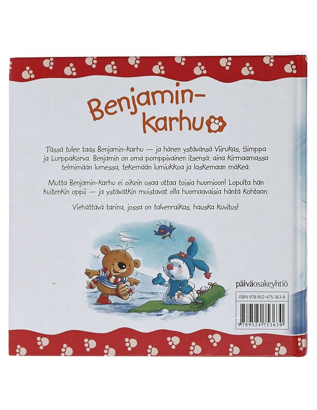 Benjamin-karhu haluaa mukaan! - Freedman, Claire - Lastenkirjat - 10105424093 - 1