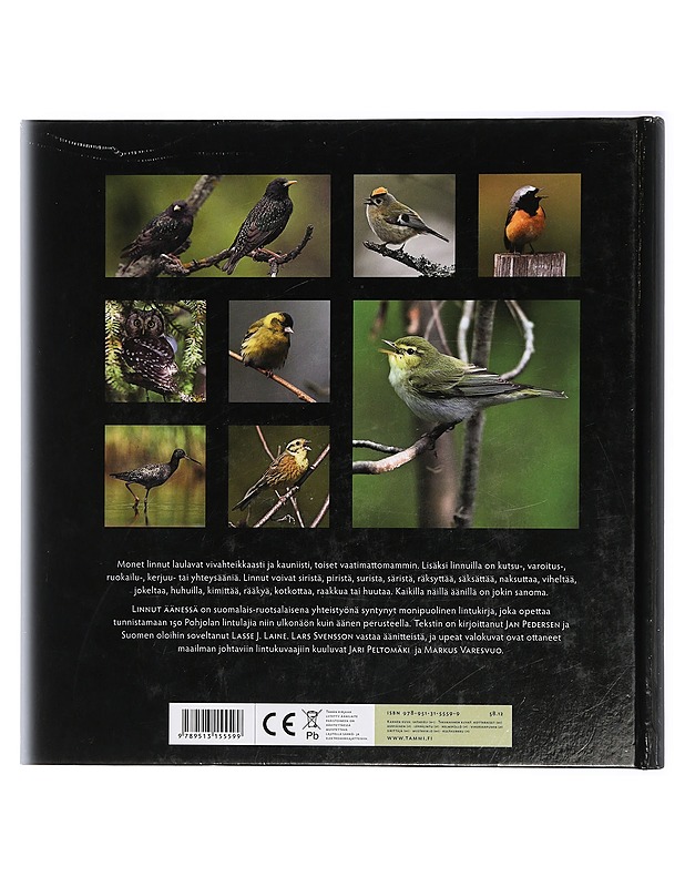 Linnut äänessä : 150 Pohjolan lintulajia äänineen - Pedersen, Jan - Lemmikki- ja luontokirjat - 10105424119 - 1