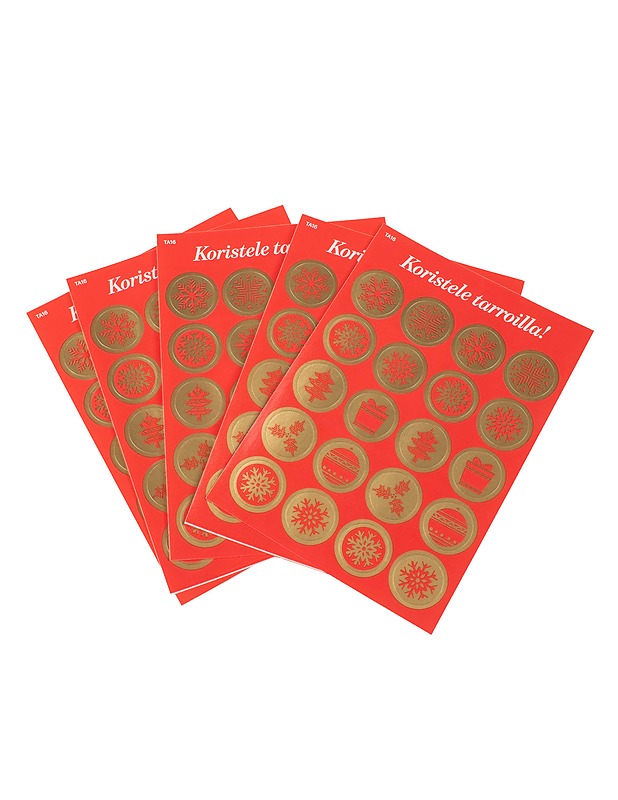 Joulutarra-arkki, 5 kpl - 1 pussi - Joulutuotteet - 10105424151 - 0