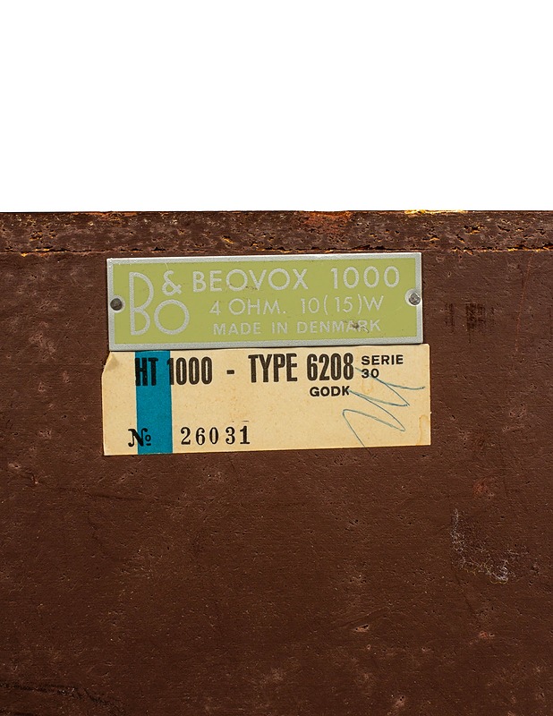 BANG et OLUFSEN Beovox 1000 kaiuttimet - Viihde-elektroniikka - 10105424160 - 2