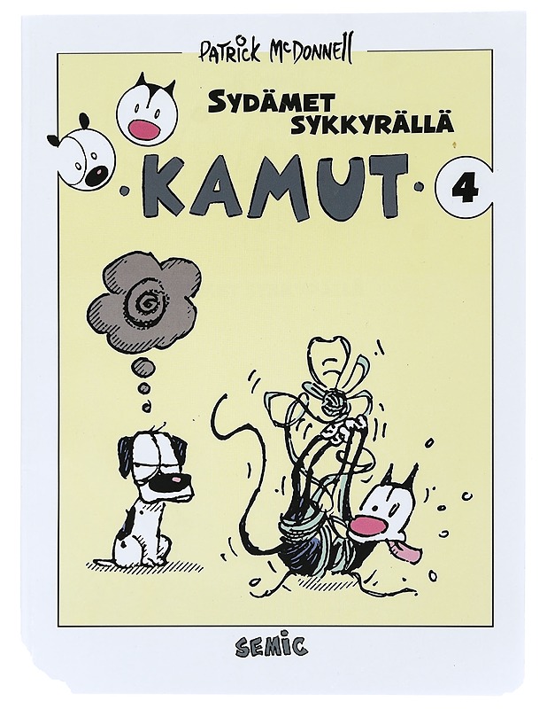 Kamut. 4, Sydämet sykkyrällä - McDonnell, Patrick - Lastenkirjat - 10105424167 - 0
