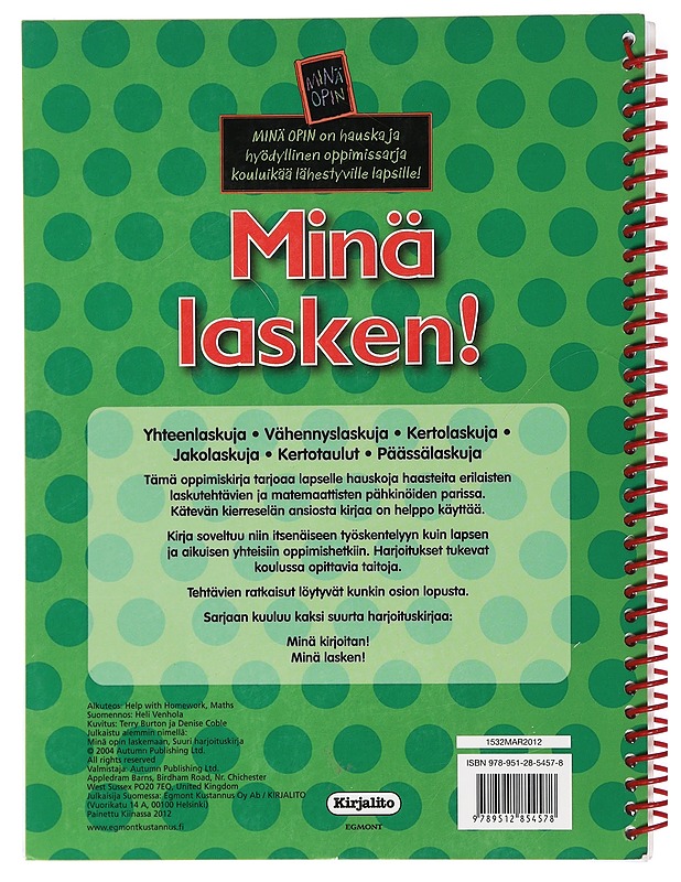 Minä lasken! - Burton, Terry - Lastenkirjat - 10105424191 - 1