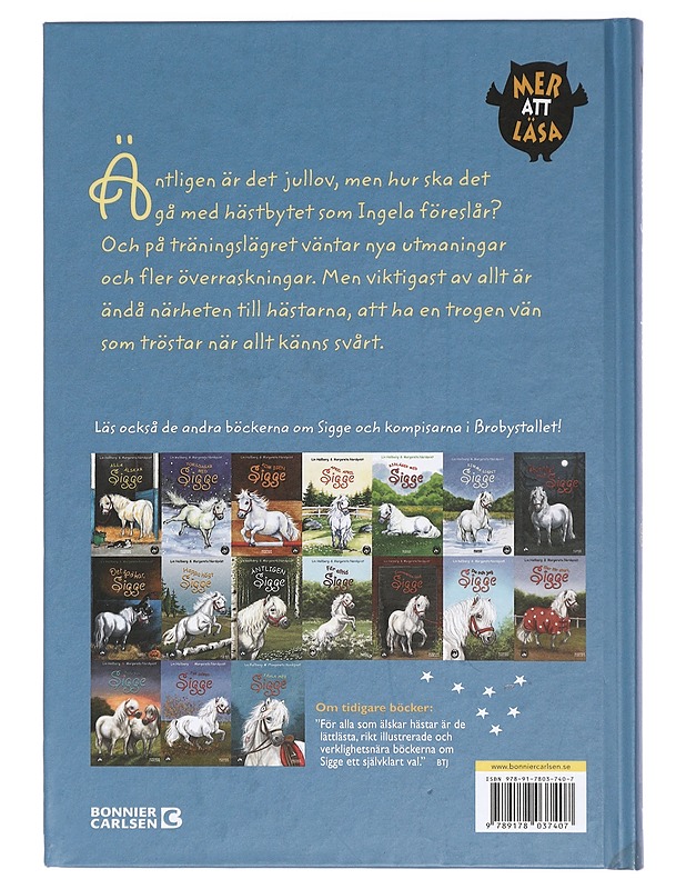 I stallet med Sigge - Hallberg, Lin - Lastenkirjat - 10105424220 - 1