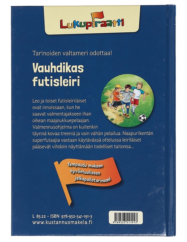 Vauhdikas futisleiri - Grimm, Sandra - Lastenkirjat - 10105424229 - 1