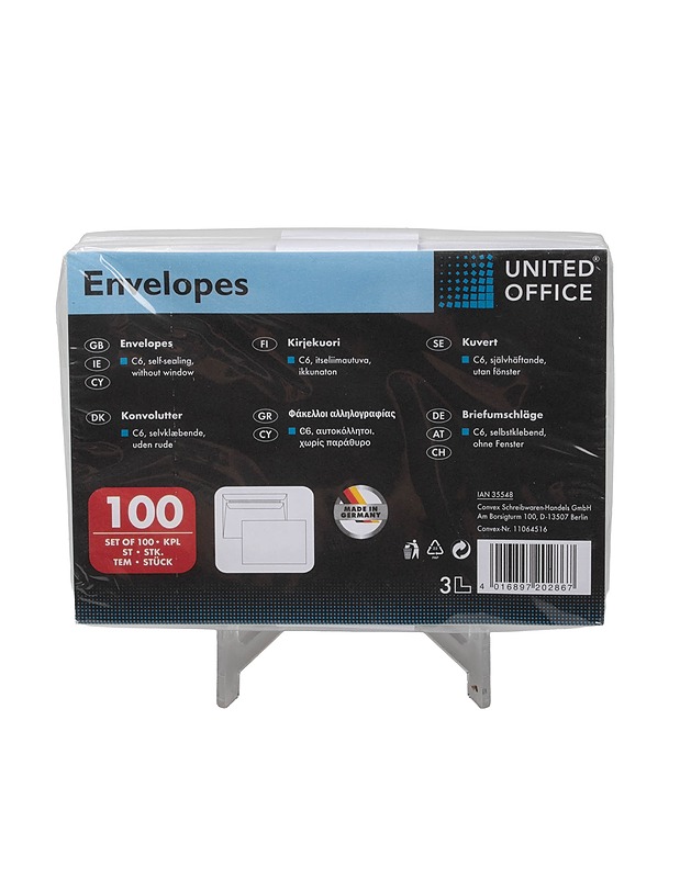 Kirjekuori C6, 100 kpl - Askartelu - 10105424239 - 0