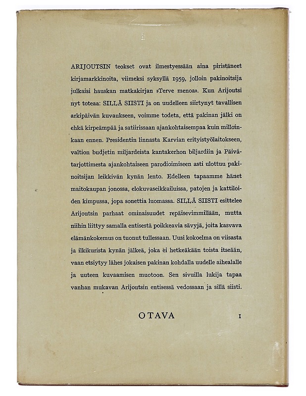 Sillä siisti : Arijoutsi - Kari Suomalainen - Lastenkirjat - 10105424244 - 1