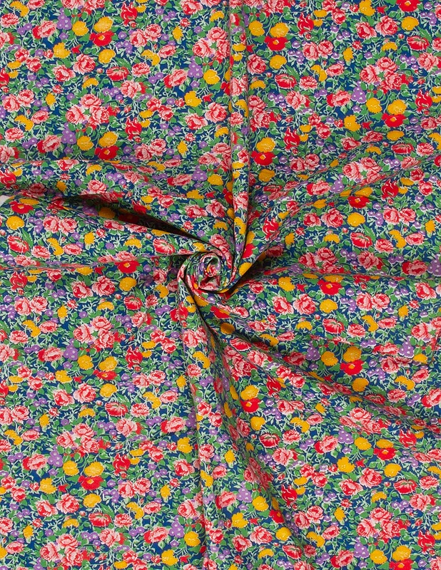 Pehmeä puuvillakangas, 90x480 cm - Kankaat - 10105424305 - 1