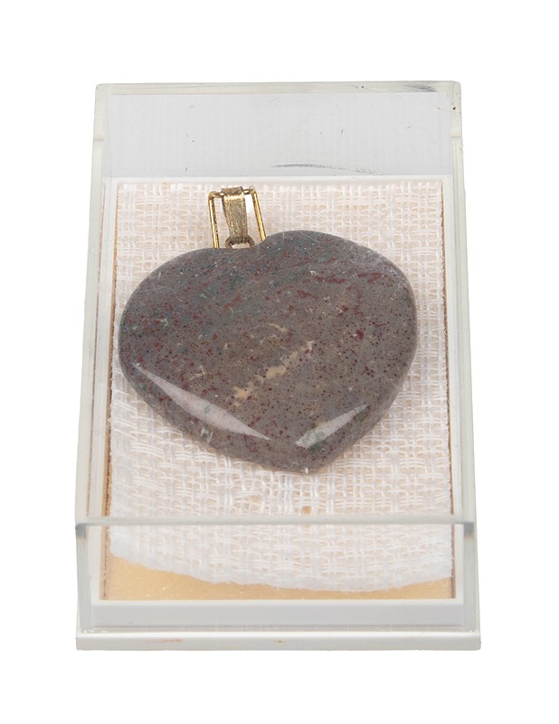 Jaspisamuletti, sydän - Askartelu - 10105424307 - 0