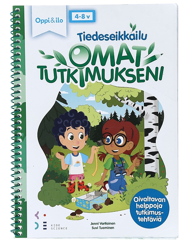 Tiedeseikkailu : omat tutkimukseni - Vartiainen, Jenni - Lastenkirjat - 10105424321 - 0