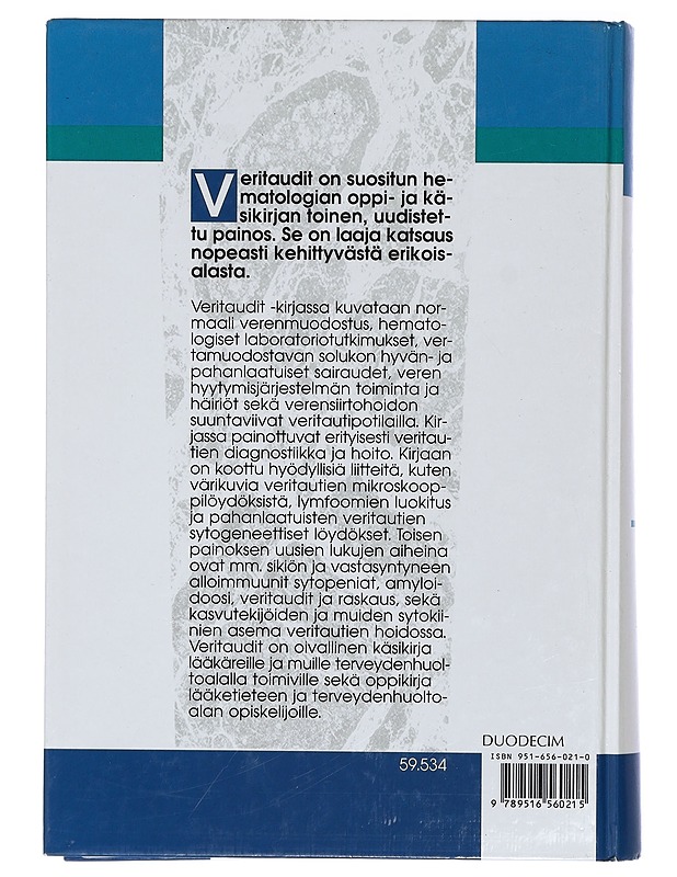 Veritaudit - Alitalo, Riitta - Tietokirjat ja oppaat - 10105424379 - 1