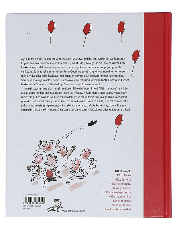 Onneksi olkoon, Nikke! - Goscinny, René - Lastenkirjat - 10105424416 - 1