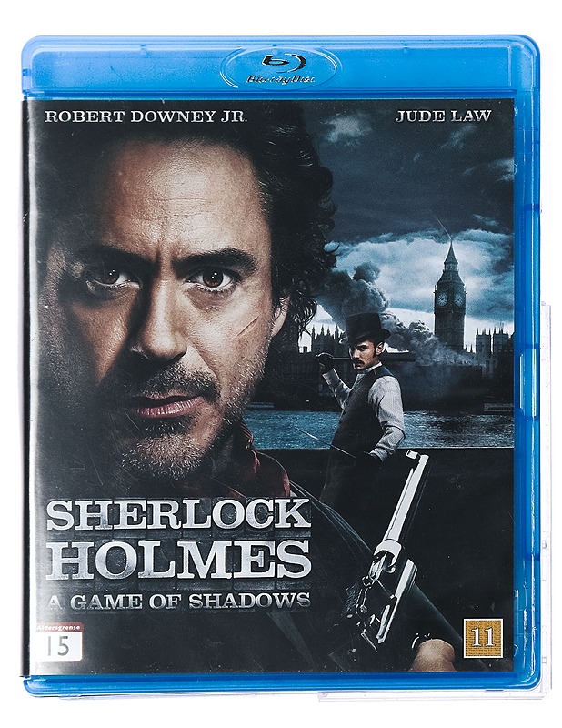 Sherlock Holmes: A Game of Shadows - Blu-Ray - Blu-ray-levyt - 10105424413 - 0