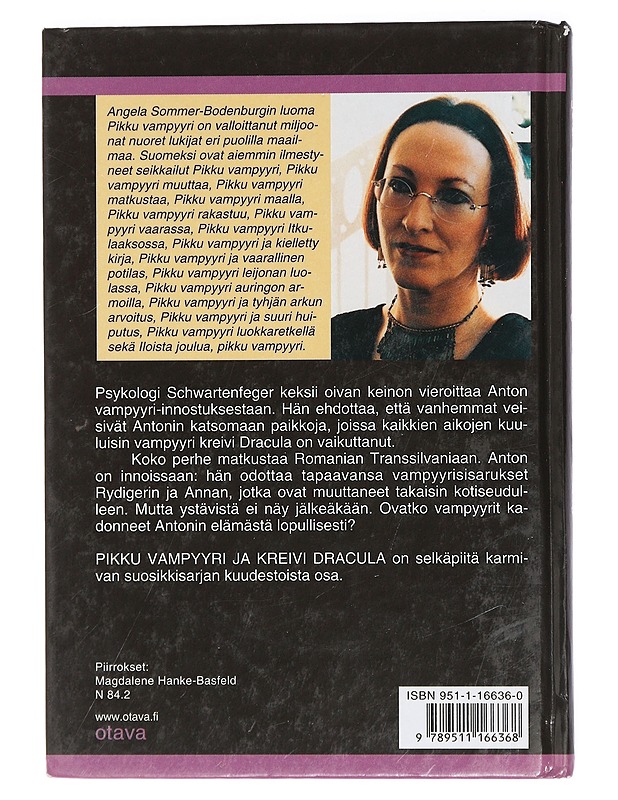 Pikku vampyyri ja kreivi Dracula - Sommer-Bodenburg, Angela - Nuorten kirjat - 10105424427 - 1