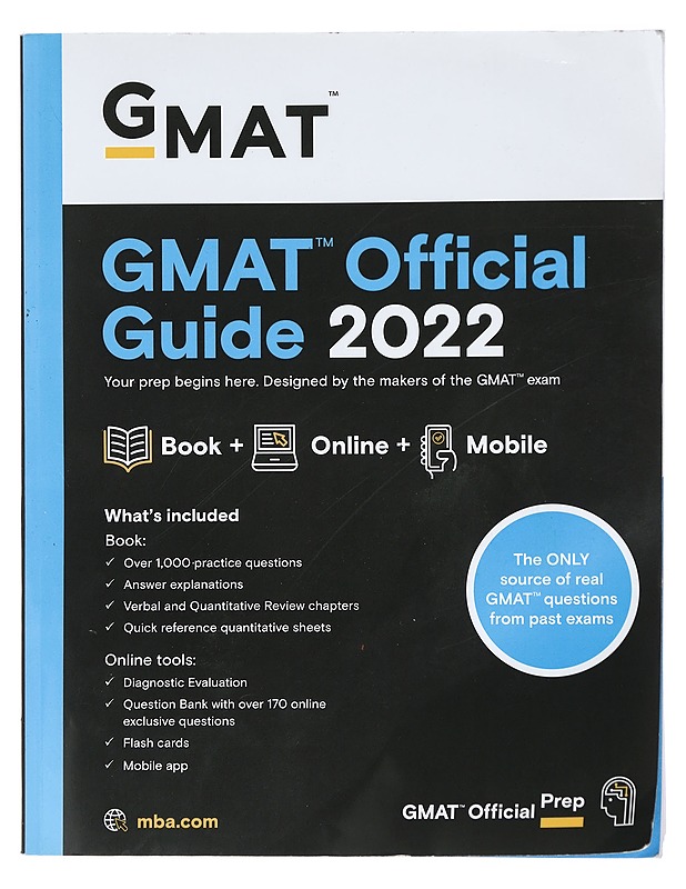 GMAT Official Guide 2022 - Tietokirjat ja oppaat - 10105424433 - 0