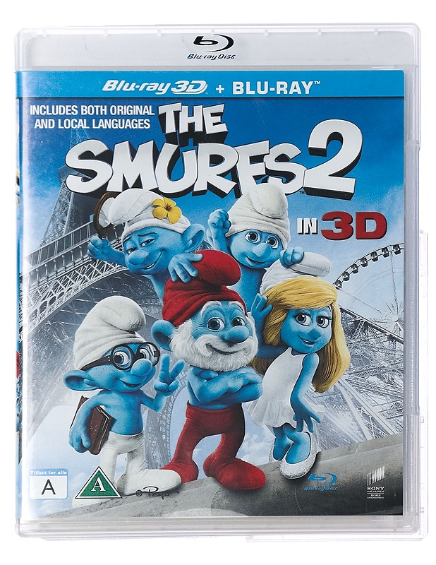 The Smurfs 2 - Blu-Ray - Blu-ray-levyt - 10105424449 - 0