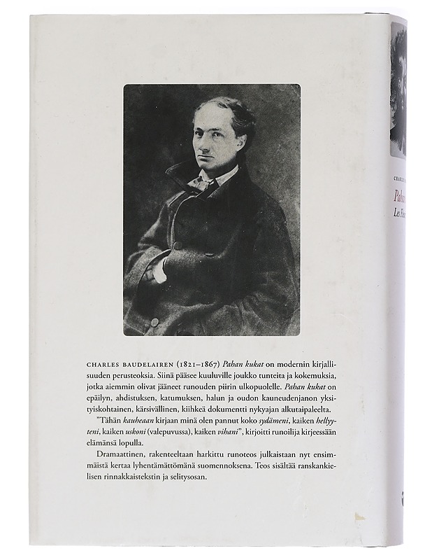 Pahan kukat : Les Fleurs du mal - Baudelaire, Charles - Runot ja näytelmät - 10105424482 - 1