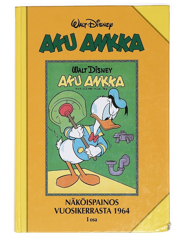 Aku Ankka. I osa : näköispainos vuosikerrasta 1964 - Disney, Walt - Sarjakuvat - 10105424484 - 0