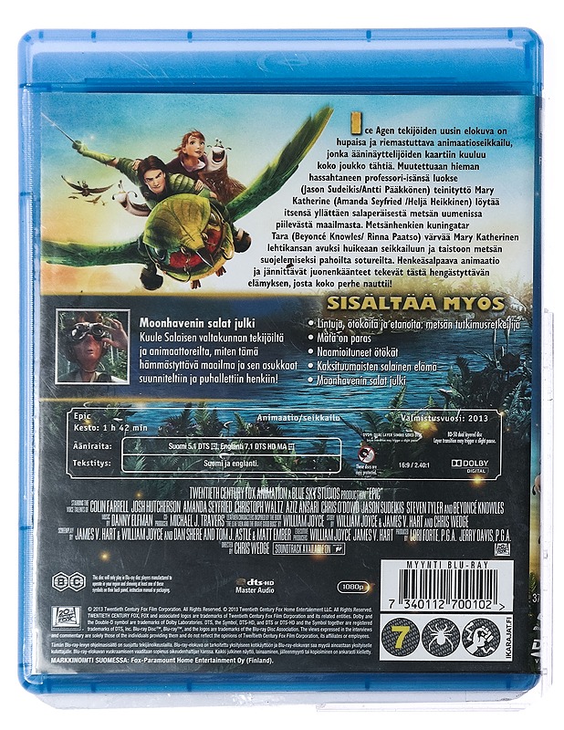 Salainen valtakunta - Blu-ray - Blu-ray-levyt - 10105424498 - 1