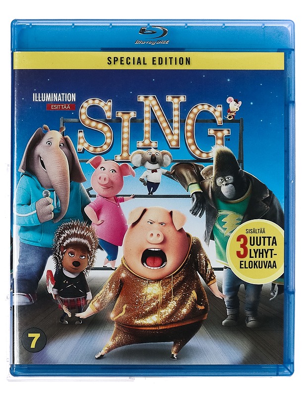 Sing-Blu-Ray - Blu-ray-levyt - 10105424516 - 0