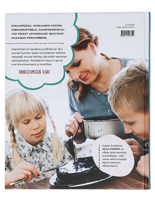 Suomen lasten leivontakirja - Svensk, Ulla - Ruokakirjat - 10105424523 - 1