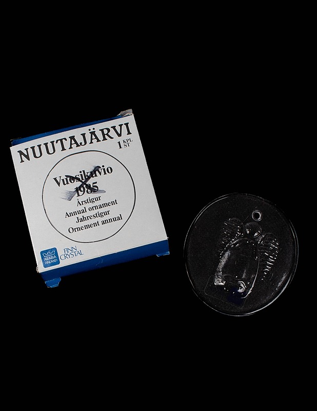 NUUTAJÄRVI lasikoriste - Joulutuotteet - 10105424529 - 0