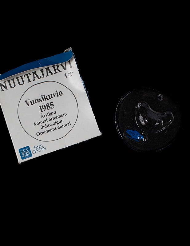 NUUTAJÄRVI lasikoriste - Joulutuotteet - 10105424539 - 0