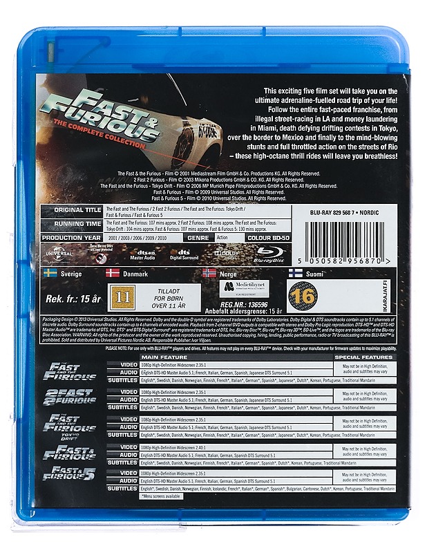 Oceans - Blu-Ray - Blu-ray-levyt - 10105424557 - 1